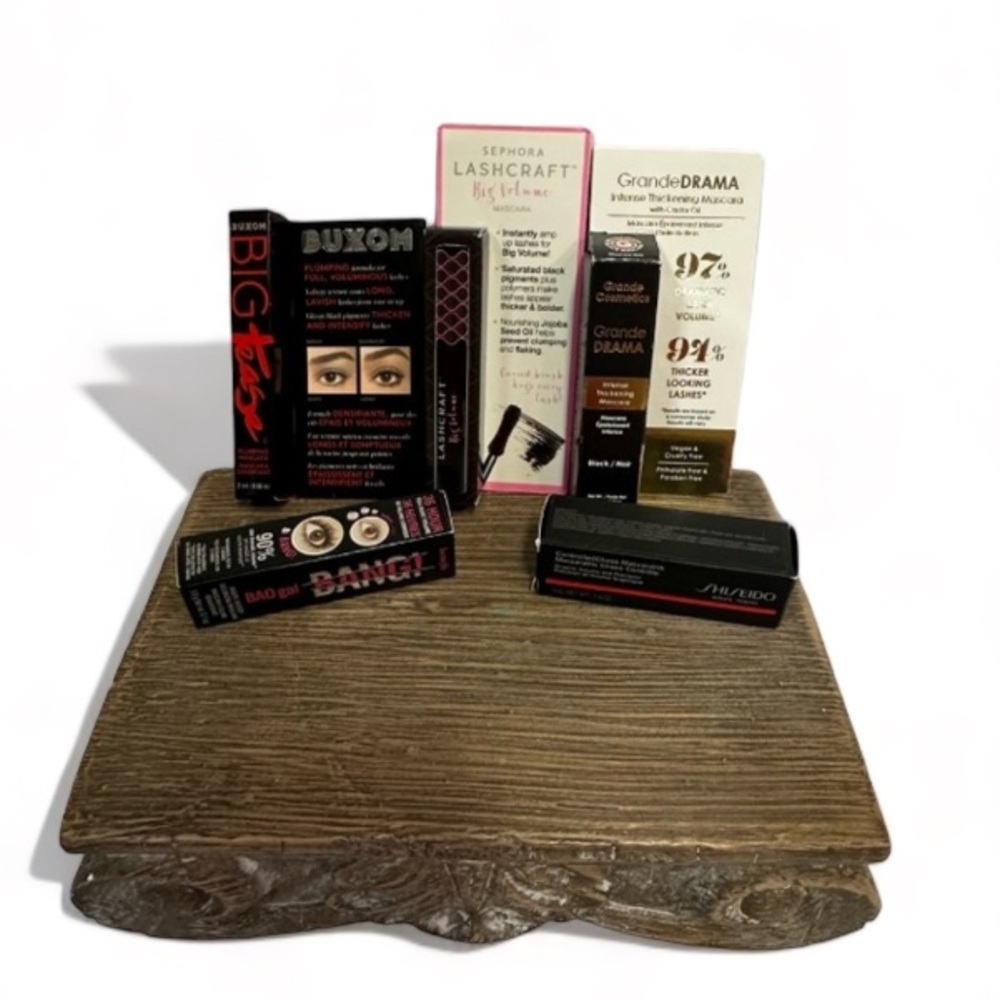 Shiseido | Grande Drama | Sephora | Benefits | Buxom | Mini | Mascara Bundle NIB